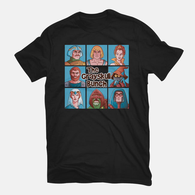 The Grayskull Bunch-Unisex-Basic-Tee-Skullpy