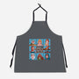 The Grayskull Bunch-Unisex-Kitchen-Apron-Skullpy