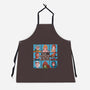 The Grayskull Bunch-Unisex-Kitchen-Apron-Skullpy