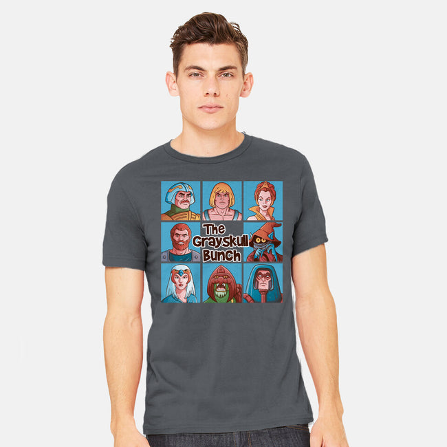 The Grayskull Bunch-Mens-Heavyweight-Tee-Skullpy