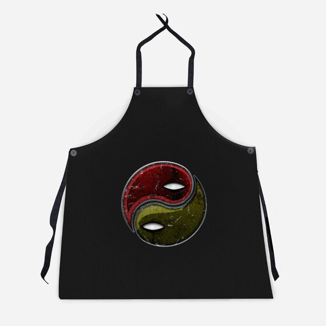 Snikt And Bang-Unisex-Kitchen-Apron-Skullpy