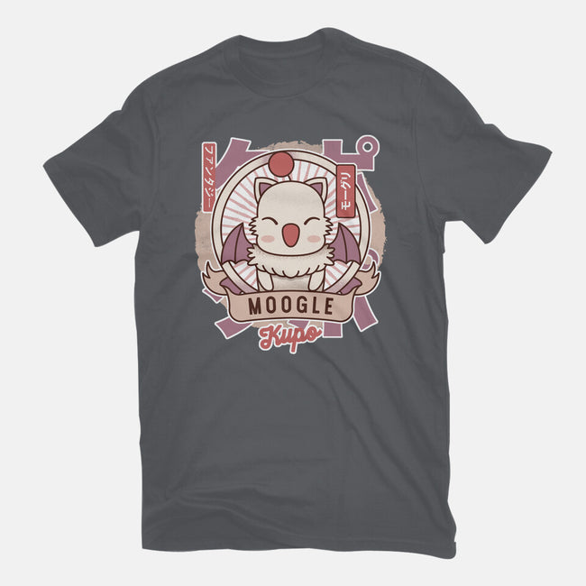 Moogle Retro-Womens-Basic-Tee-LAGELANTEE