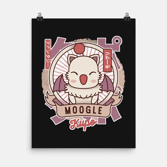 Moogle Retro-None-Matte-Poster-LAGELANTEE