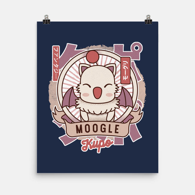 Moogle Retro-None-Matte-Poster-LAGELANTEE