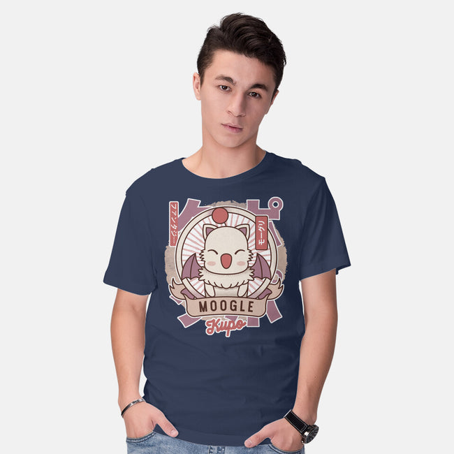 Moogle Retro-Mens-Basic-Tee-LAGELANTEE