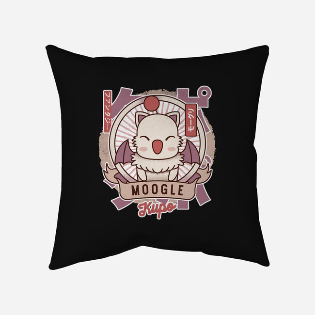 Moogle Retro-None-Removable Cover-Throw Pillow-LAGELANTEE