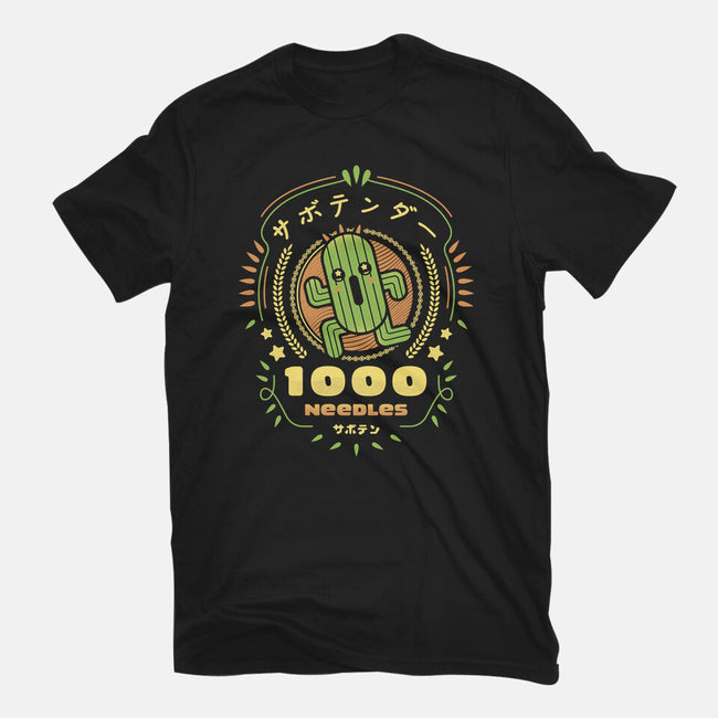 Cactuar Needles-Womens-Fitted-Tee-LAGELANTEE