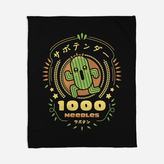 Cactuar Needles-None-Fleece-Blanket-LAGELANTEE