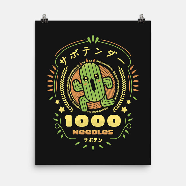 Cactuar Needles-None-Matte-Poster-LAGELANTEE