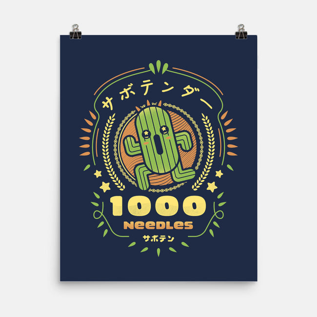 Cactuar Needles-None-Matte-Poster-LAGELANTEE