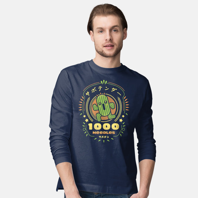 Cactuar Needles-Mens-Long Sleeved-Tee-LAGELANTEE