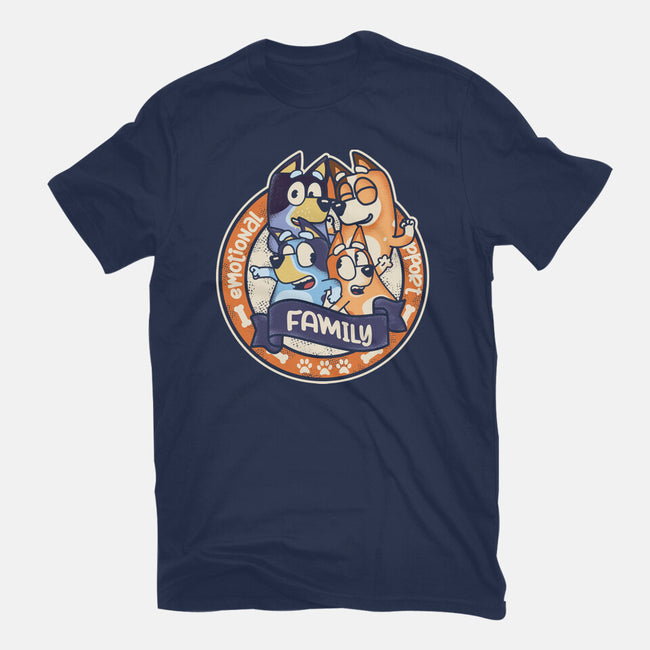 Emotional Support Family-Mens-Basic-Tee-turborat14