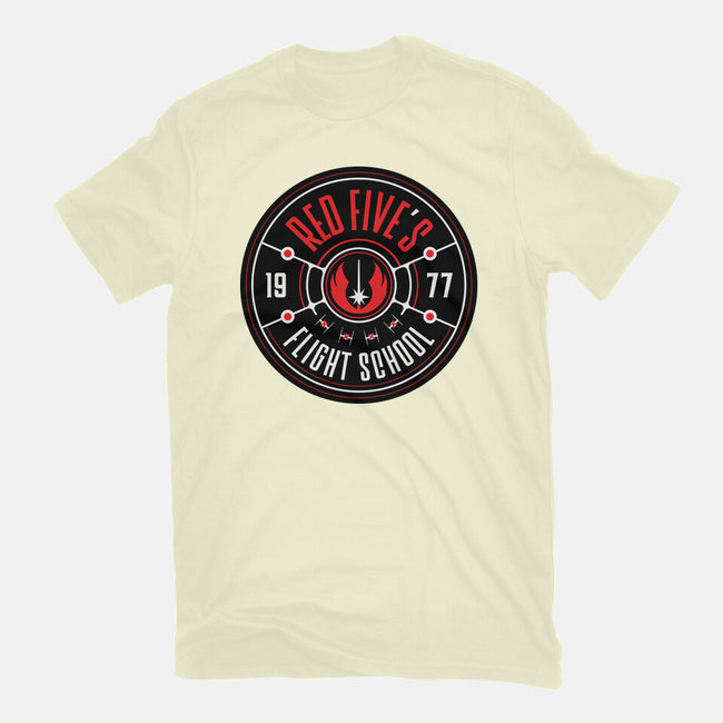 Red Five's Flight School-Mens-Premium-Tee-BadBox