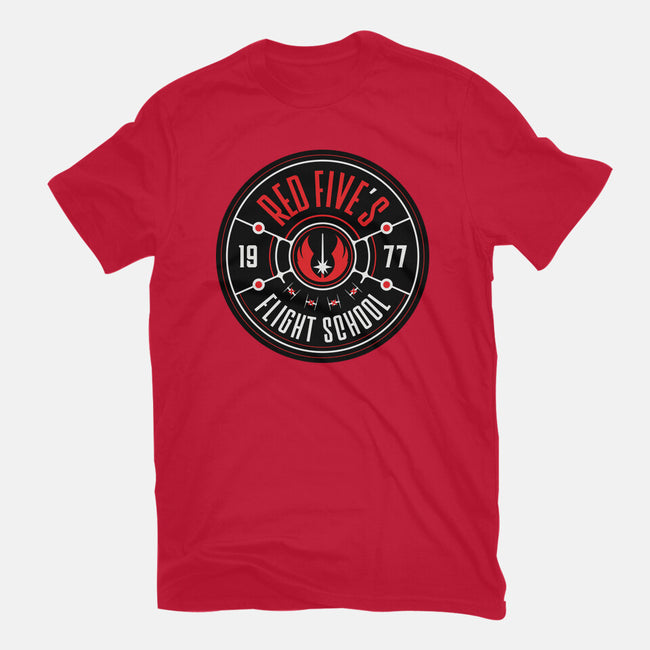 Red Five's Flight School-Mens-Premium-Tee-BadBox