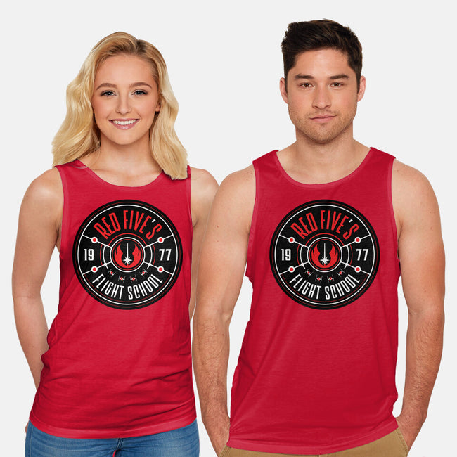 Red Five's Flight School-Unisex-Basic-Tank-BadBox