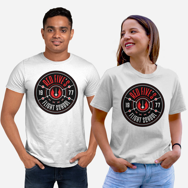 Red Five's Flight School-Unisex-Basic-Tee-BadBox