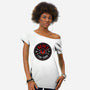 Red Five's Flight School-Womens-Off Shoulder-Tee-BadBox