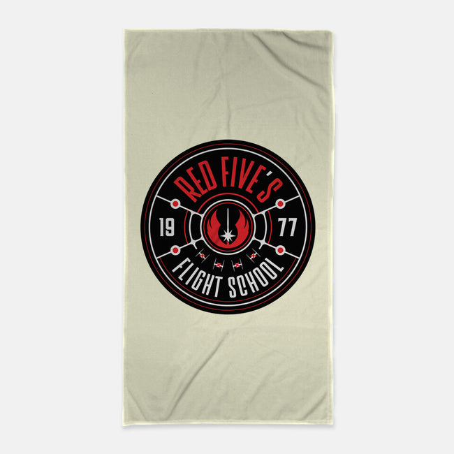 Red Five's Flight School-None-Beach-Towel-BadBox