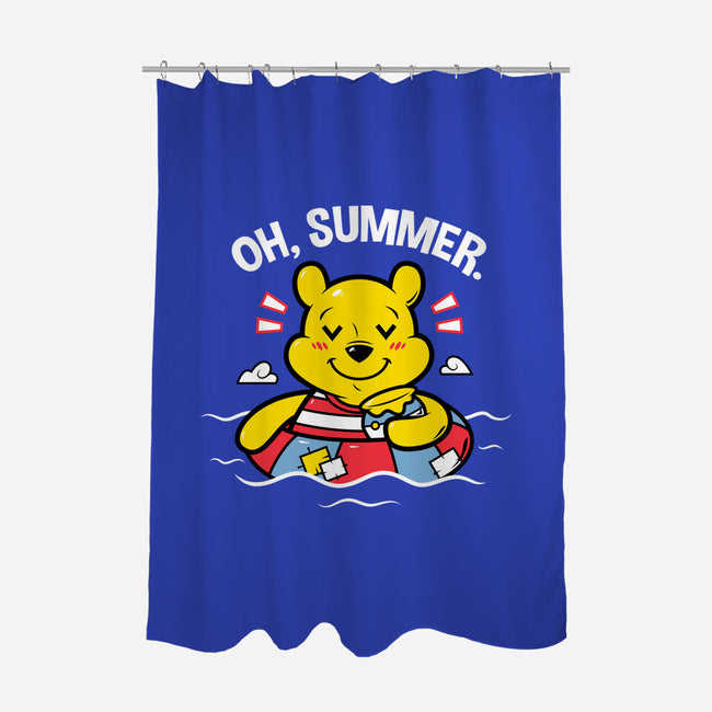 Summer Honey-None-Polyester-Shower Curtain-krisren28