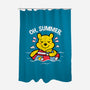 Summer Honey-None-Polyester-Shower Curtain-krisren28