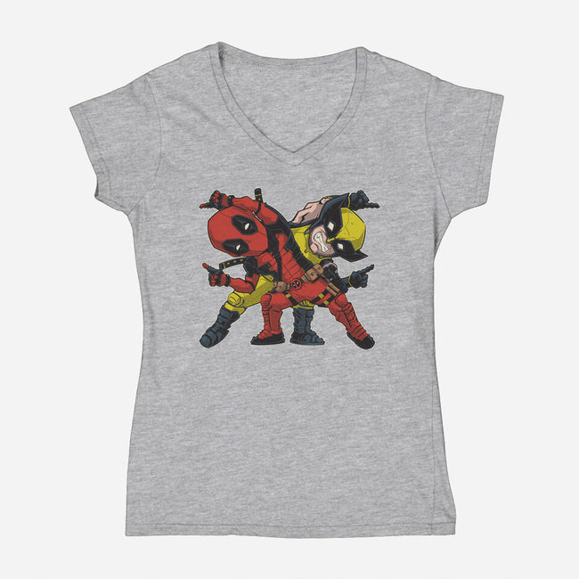 Fusion-Womens-V-Neck-Tee-Betmac