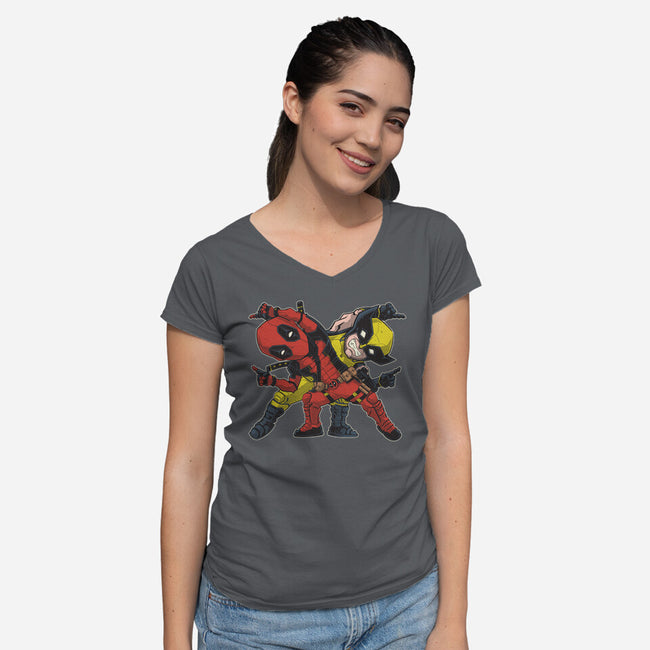 Fusion-Womens-V-Neck-Tee-Betmac