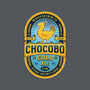 Chocobo Gold Beer Emblem-Womens-V-Neck-Tee-LAGELANTEE