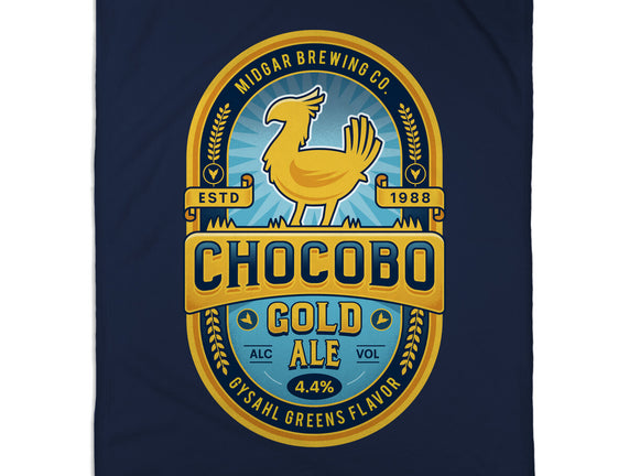 Chocobo Gold Beer Emblem