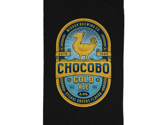 Chocobo Gold Beer Emblem