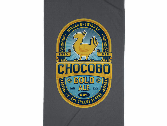 Chocobo Gold Beer Emblem