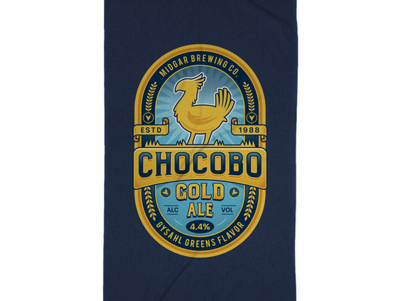 Chocobo Gold Beer Emblem