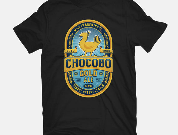 Chocobo Gold Beer Emblem