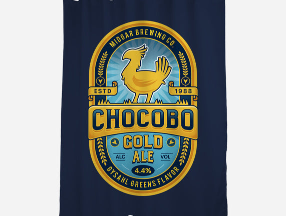 Chocobo Gold Beer Emblem