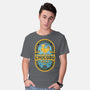 Chocobo Gold Beer Emblem-Mens-Basic-Tee-LAGELANTEE