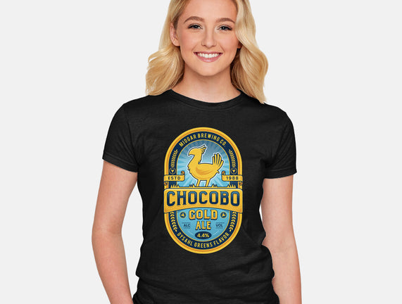 Chocobo Gold Beer Emblem