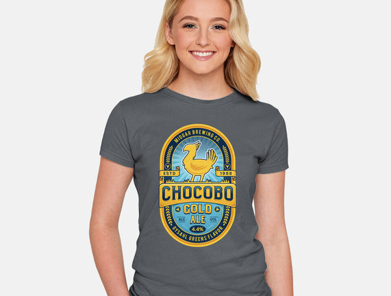 Chocobo Gold Beer Emblem