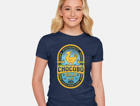 Chocobo Gold Beer Emblem