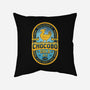 Chocobo Gold Beer Emblem-None-Removable Cover w Insert-Throw Pillow-LAGELANTEE