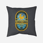 Chocobo Gold Beer Emblem-None-Removable Cover w Insert-Throw Pillow-LAGELANTEE