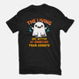 The Living Are Better At Ghosting-Mens-Basic-Tee-Boggs Nicolas