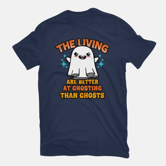 The Living Are Better At Ghosting-Mens-Premium-Tee-Boggs Nicolas