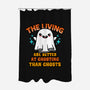 The Living Are Better At Ghosting-None-Polyester-Shower Curtain-Boggs Nicolas