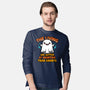 The Living Are Better At Ghosting-Mens-Long Sleeved-Tee-Boggs Nicolas