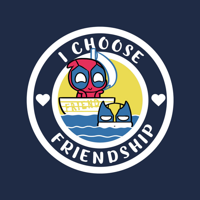 I Choose Friendship-None-Removable Cover-Throw Pillow-naomori