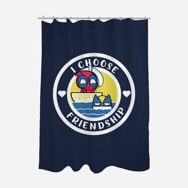 I Choose Friendship-None-Polyester-Shower Curtain-naomori