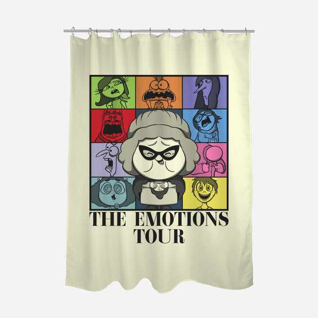 Emotions Tour-None-Polyester-Shower Curtain-Claudia