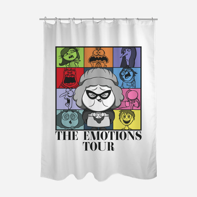 Emotions Tour-None-Polyester-Shower Curtain-Claudia