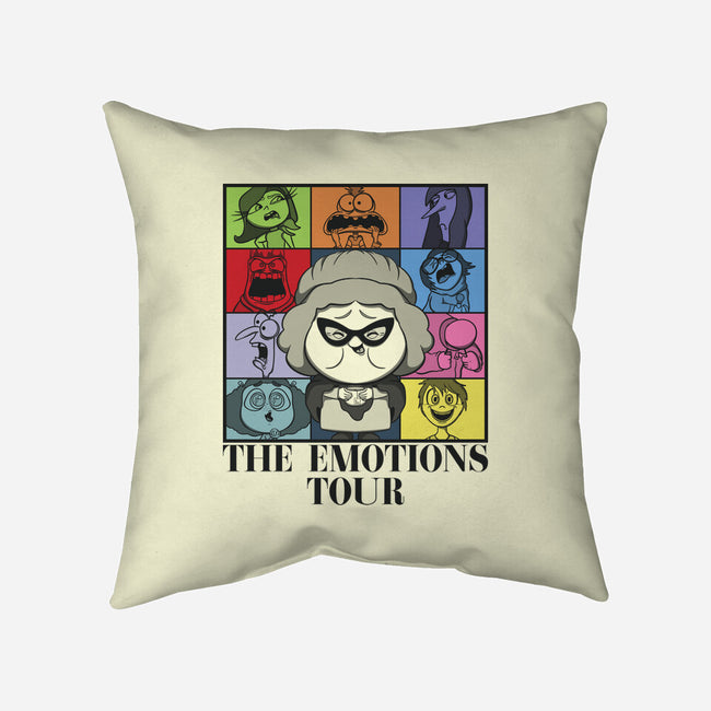 Emotions Tour-None-Removable Cover-Throw Pillow-Claudia