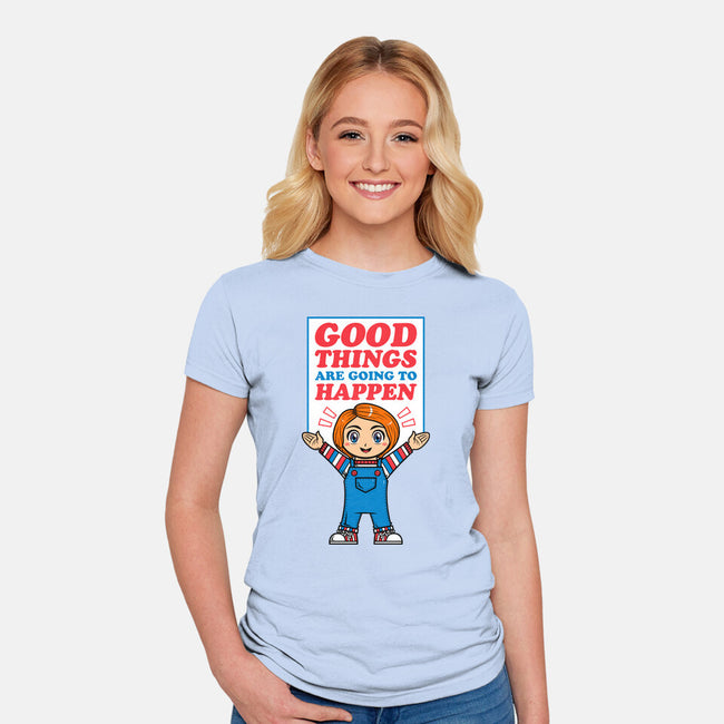 Good Things-Womens-Fitted-Tee-krisren28