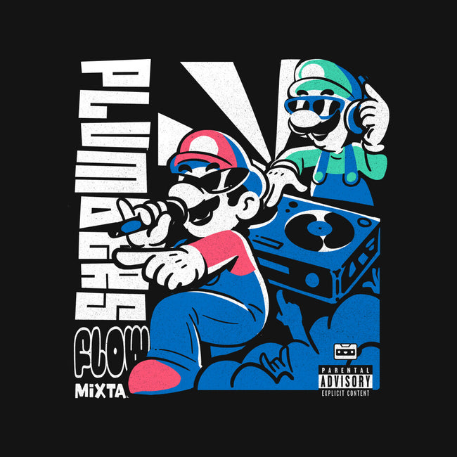 Plumbers Flow Mixtape-Mens-Heavyweight-Tee-estudiofitas